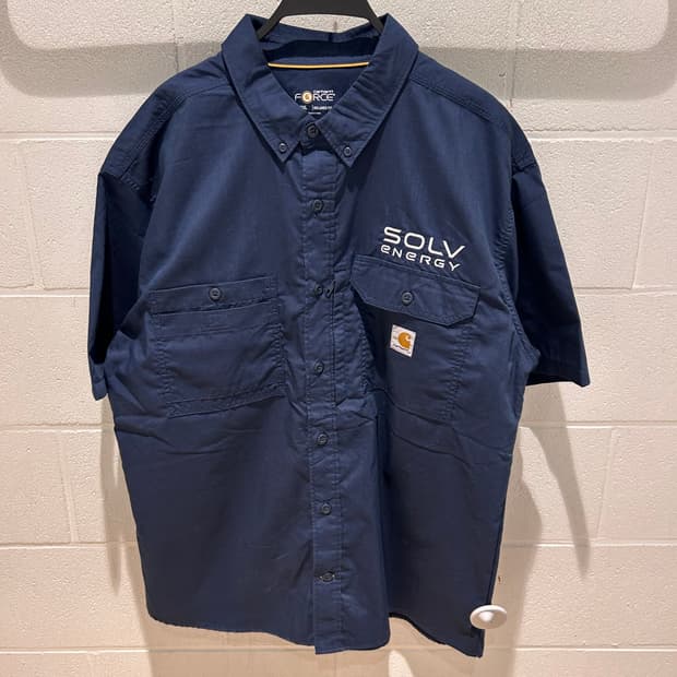 Carhartt Relaxed Fit Navy Shirts