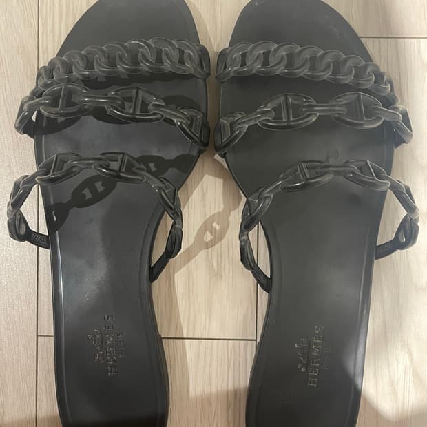 에르메스 리바쥬 젤리슈즈 36