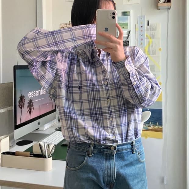 폴로 랄프로렌 체크 셔츠 (Man XL) AB0323
