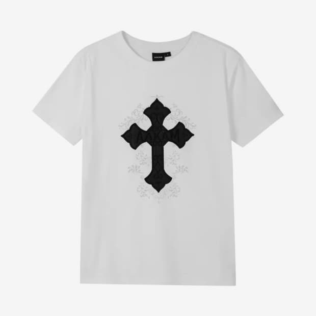 아캄 AKM CROS2 Half Top (White)