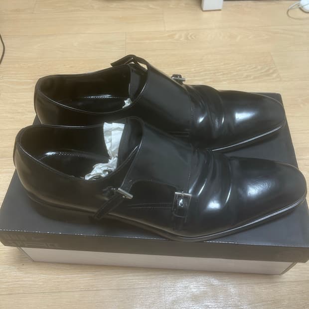 프라다 더블 몽크 구두