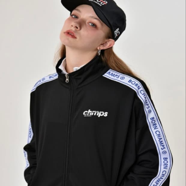 본챔스 로고 져지 트랙탑 S