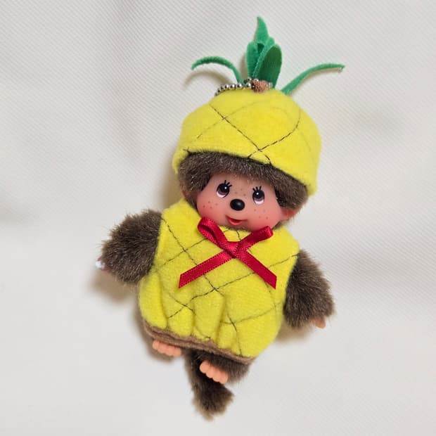 몬치치 파인애플 과일시리즈 키링