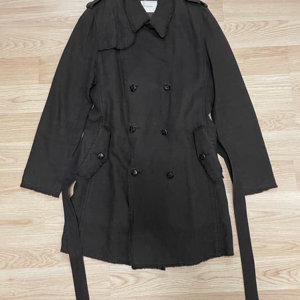 vtg 빈티지 컷아웃 헴 디테일 코트