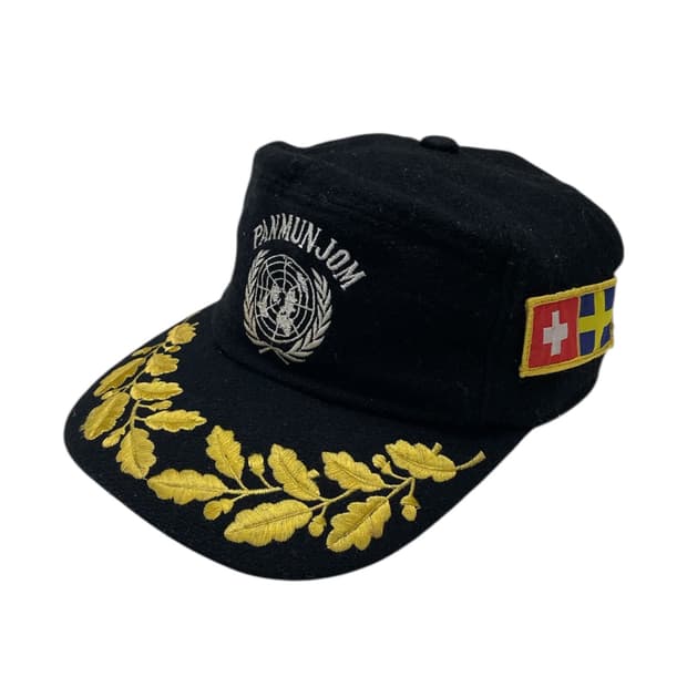 UN Emblem Wool Officer Cap