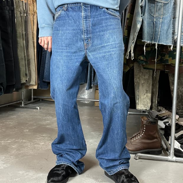 90's USA Made 빈티지 리바이스 517 오렌지탭 부츠컷