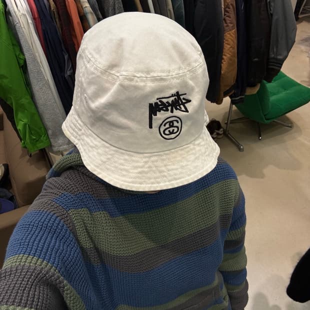 스투시 스탁 버킷햇