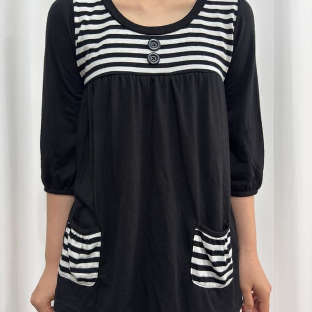 mori stripe top