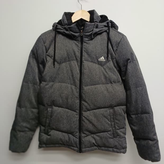 아디다스 후드 패딩 자켓 100