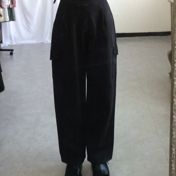 Belted point pants