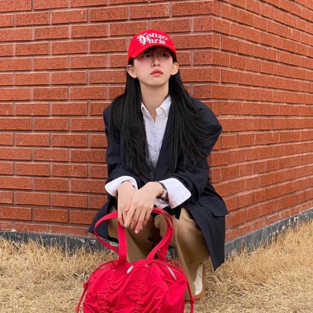 [59L] 겐조 x 베르디 레드 볼캡