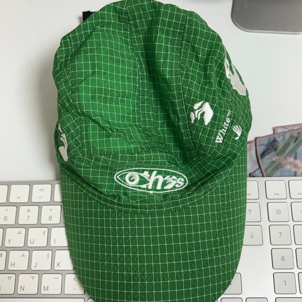 나이키 오프화이트 드라이핏 캡 모자 