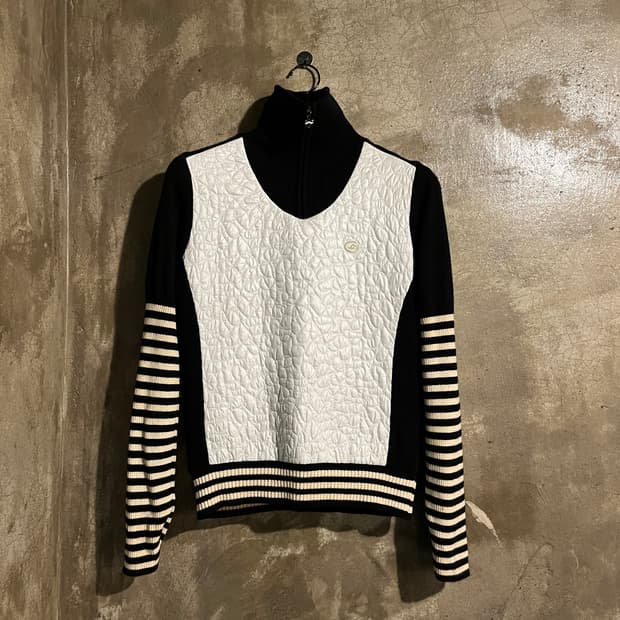 메트로시티 MTG GOLF 반집업 폴라 니트