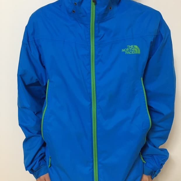 노스페이스 블루 바람막이