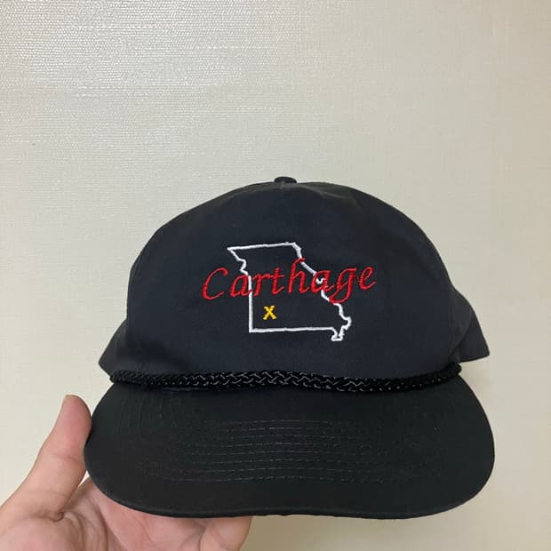 빈티지 carthage(카르타고) 트러커 캡