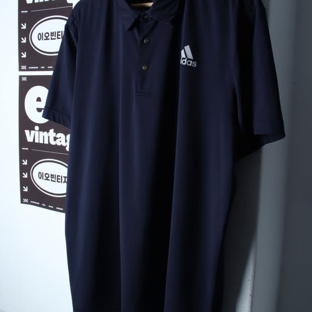 (2XL-3XL) 아디다스 반팔 카라 티셔츠 빅사이즈 골프-H35176