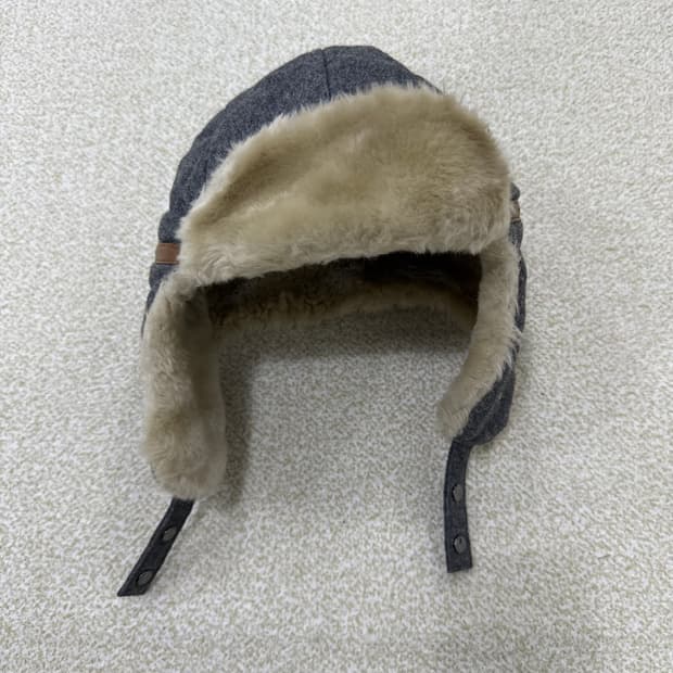 [L] 빈폴 트루퍼 햇 귀도리 군밤모자 0119T2