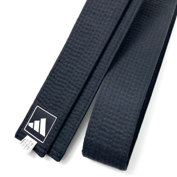 (미사용) 아디다스 검정색 태권도 도복 띠