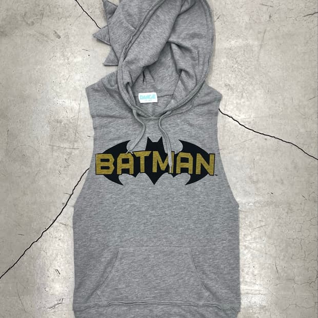 Batman Spike Sleeveless Hoodie
