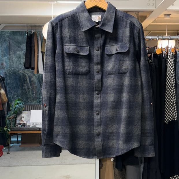 노스페이스 플란넬 셔츠