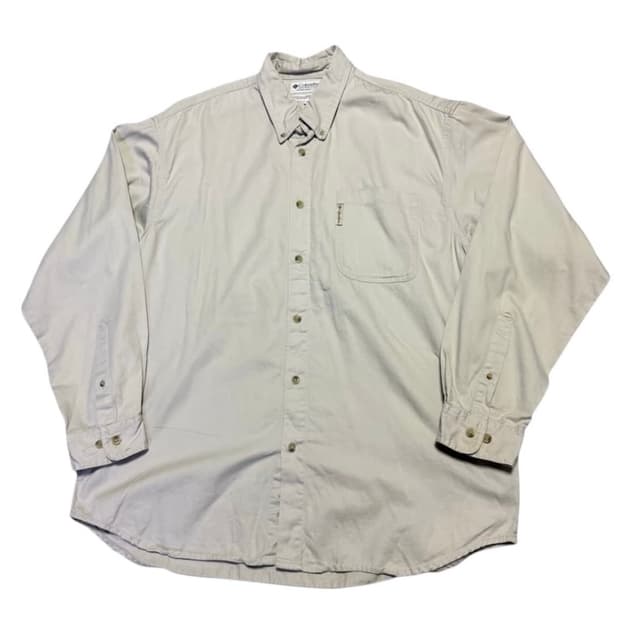 컬럼비아 USA 빈티지 베이지 셔츠
