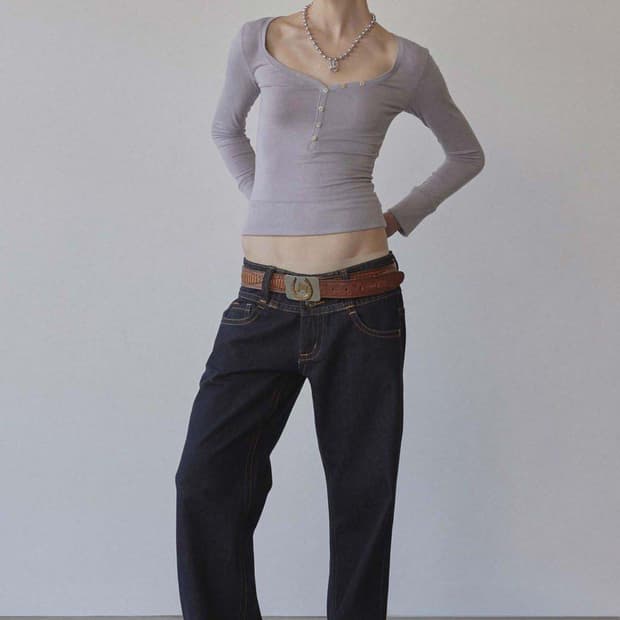 스컬프터 Union Jack Engineered Denim Indigo