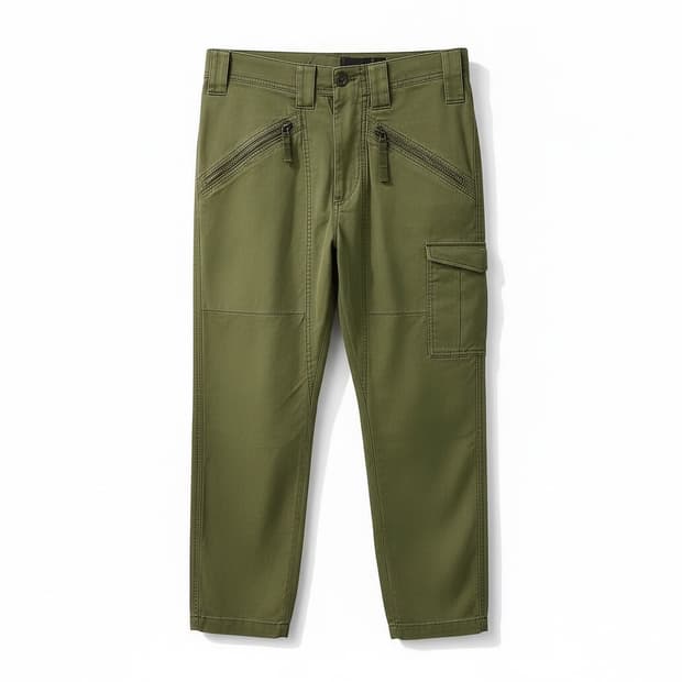 Diesel 밀리터리 올리브 카고 바지 28