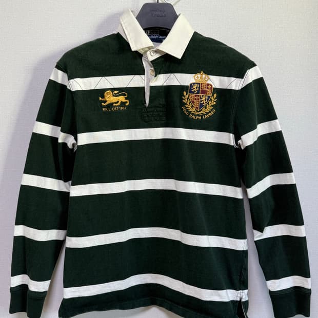 폴로 스트라이프 럭비티