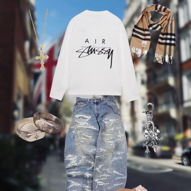 스투시 나이키 롱슬리브