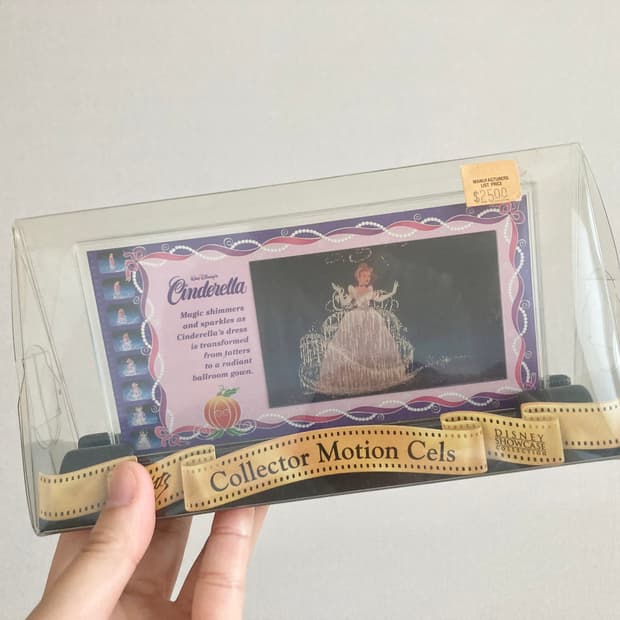 디즈니 신데렐라 모션셀 무빙셀 장식품