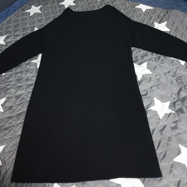 GOBI 고비 몽골 캐시미어100% 니트 롱원피스 블랙 (M)