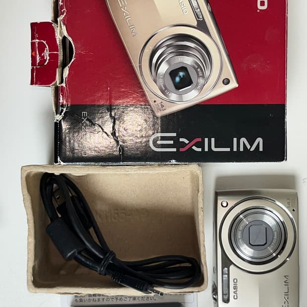 카시오 엑슬림 z2300 골드풀박 casio exilim ex-z2300