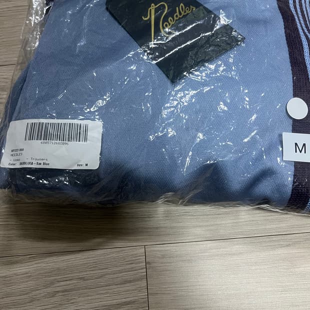 니들스 조거 트랙팬츠 m 삭스블루 미개봉 새상품