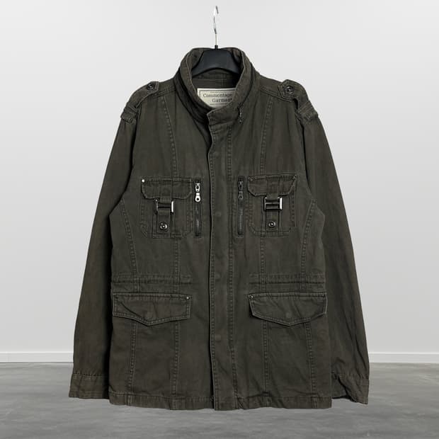 COMMONTAGE GARMENTS 밀터리리 집업 자켓