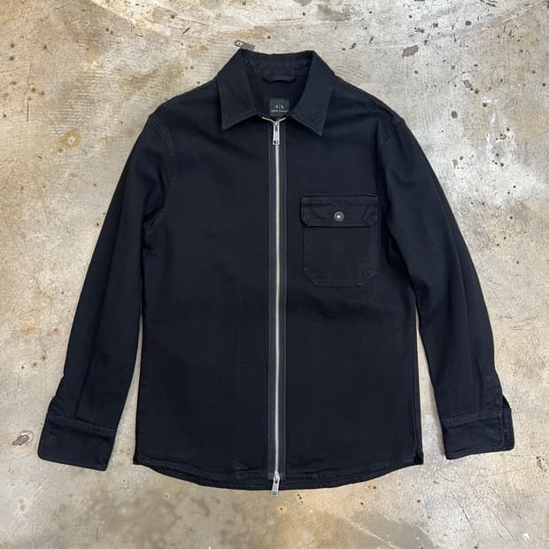 아르마니 익스체인지 원포켓 집업 자켓