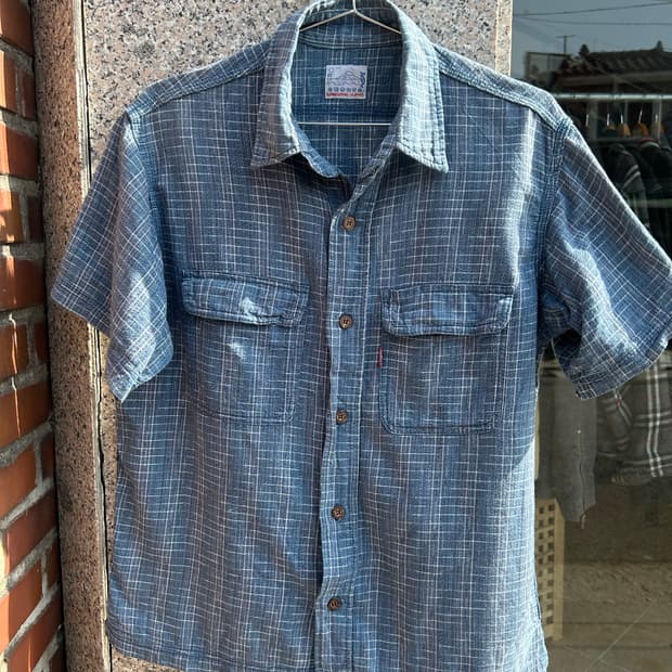 사무라이진스 시어서커셔츠