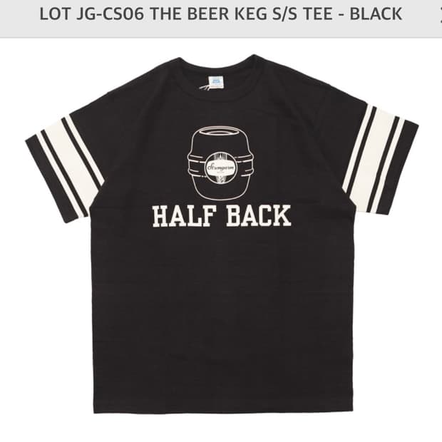 WAREHOUSE 스트롱암 맥주통 반팔 티셔