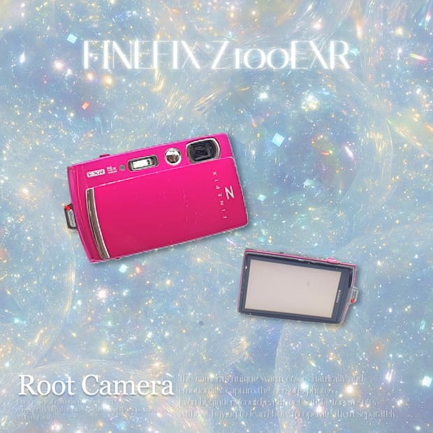 후지 파인픽스 Z100EXR  루비핑크글로시💗빈티지 디카 디지털카메라