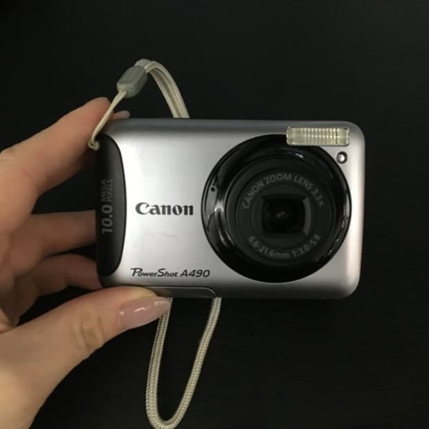 캐논 파워샷 A490 빈티지카메라