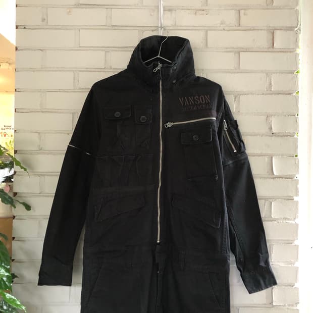 Vanson leathers 점프슈트