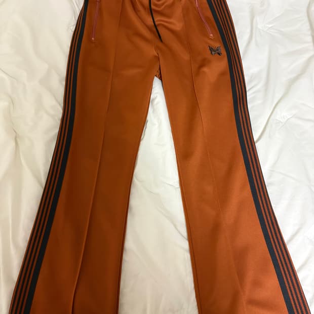 니들스 트랙 팬츠 S 오렌지