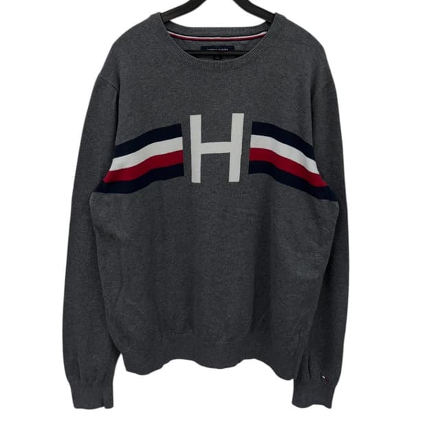 타미힐피거 울 니트