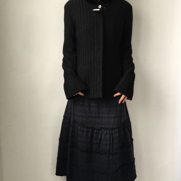 Collar point pattern jacket