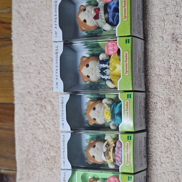 실바니안 메이플 고양이 세트 판매합니다