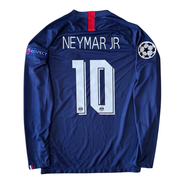 [M/100]19-20 PSG 홈 긴팔 네이마르 AJ5682-411