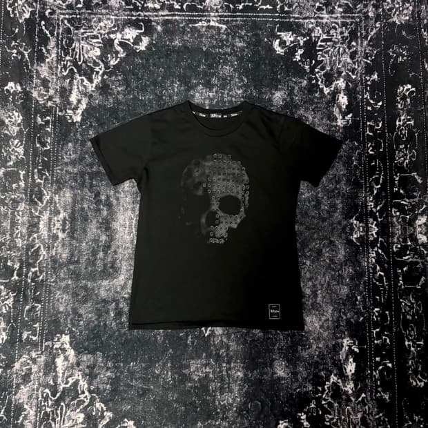 Xfrm black skull T-shirt