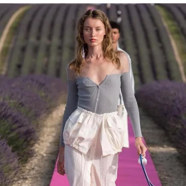 자크뮈스 jacquemus 투명 가디건 36