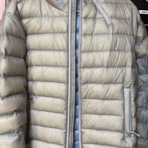 산산기어 서픽스 푸퍼 자켓 그레이 0사이즈