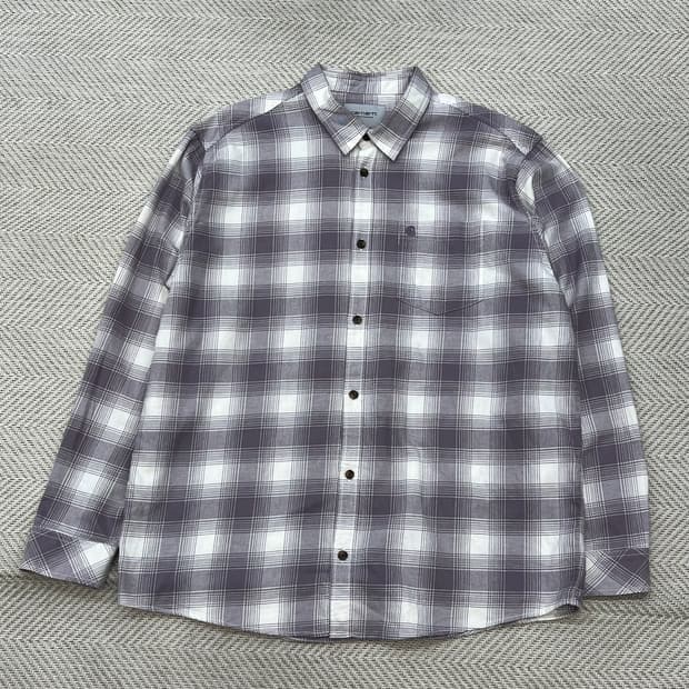 칼하트 체크셔츠 r2442