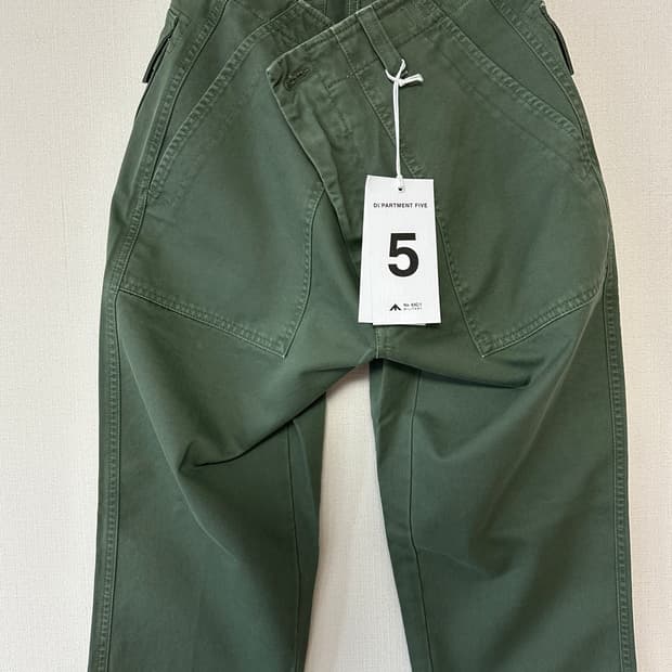 DEPARTMENT 5 / 슬림핏퍼티그팬츠 / 32 / 새상품